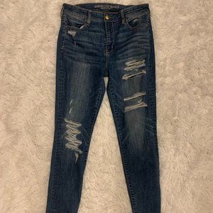 American Eagle Distressed Skinny Jeans